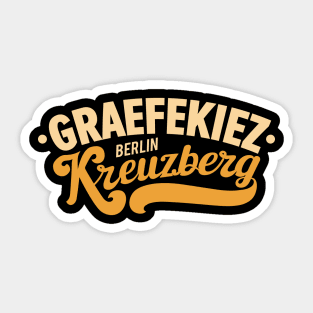 Graefekiez Vibes – Urbaner Flair, Globaler Appeal Sticker